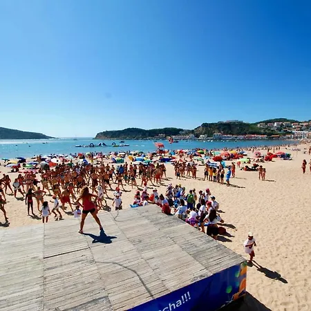 Διαμέρισμα Ocean - Duplex 65m From The With Pool And Parking Sao Martinho do Porto