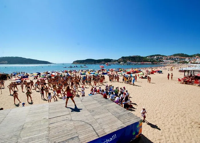 Appartement Ocean - Duplex 65m From The With Pool And Parking São Martinho do Porto